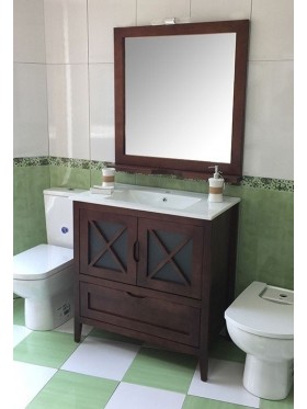 Mueble baño sin lavabo 73 cm